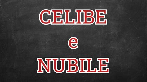 Celibe e nubile: come non confondersi